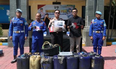 Polda Jatim Gagalkan Penyelundupan Solar Subsidi ke Kalimantan, Tersangka Asal Blora Diamankan